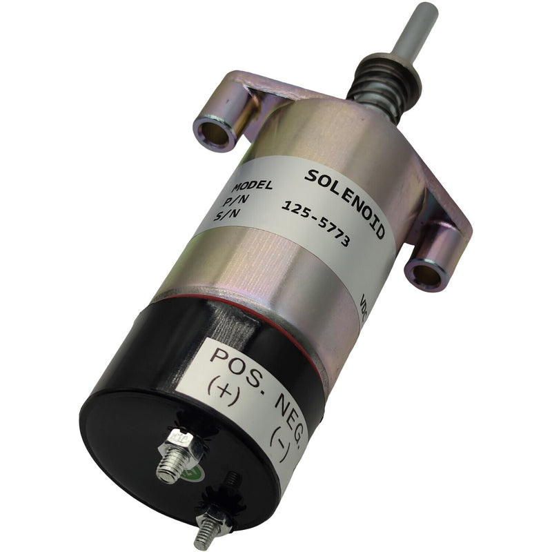 DURAFORCE 12V 8C-9986 Fuel Solenoid 125-5773 for Caterpillar 3204 3304 3304B 3306 3306B