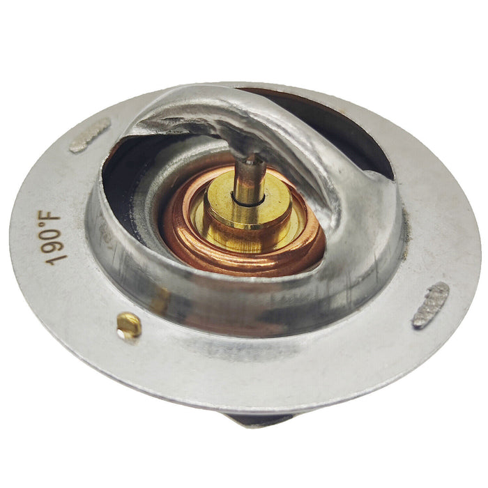 DURAFORCE 190°F Thermostat w/ O-Ring 5292712 for Dodge Cummins Thermostat 2008-2014 6.7L