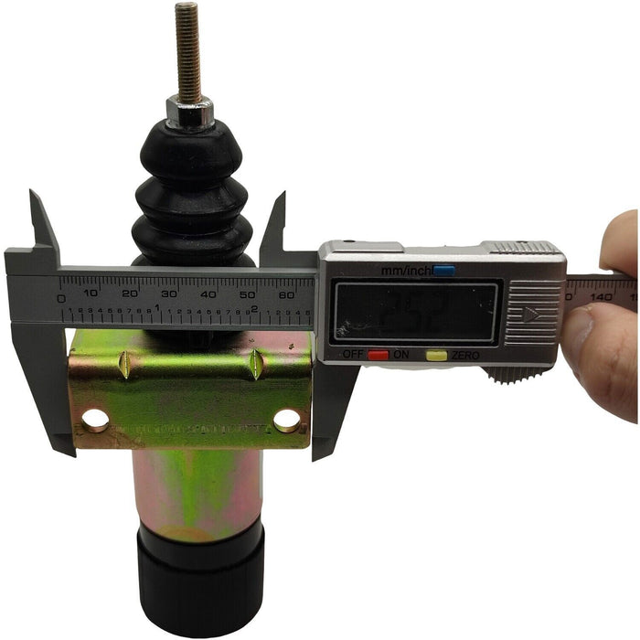 DURAFORCE 12V Fuel Shutdown Solenoid 2 Terminals 1502-12C2U1B2 for Woodward 1500-2010 1502