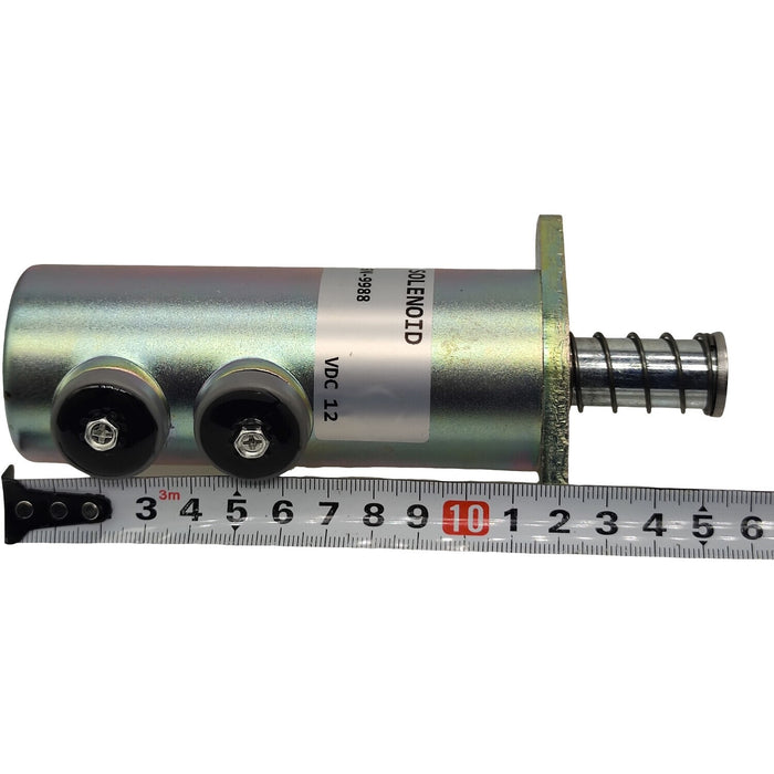 DURAFORCE 12V Engine Fuel Shutoff Solenoid 6N9988 6N-9988 for Caterpillar CAT 3208 3412