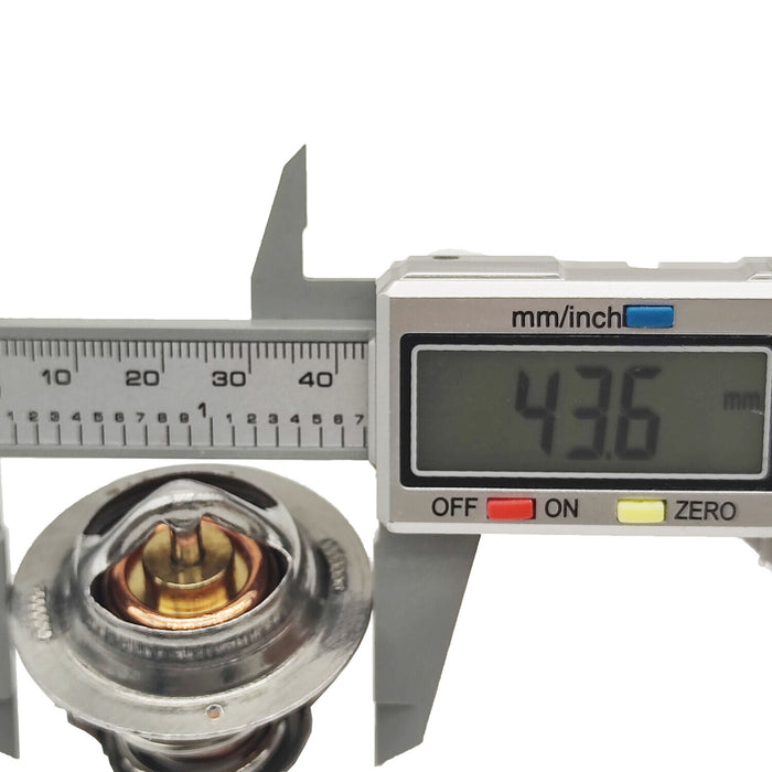 DURAFORCE 71℃ Thermostat for Kubota ZD1211 ZD21 ZD21F ZD28 ZD28F ZD321 ZD323 ZG332P ZP330P