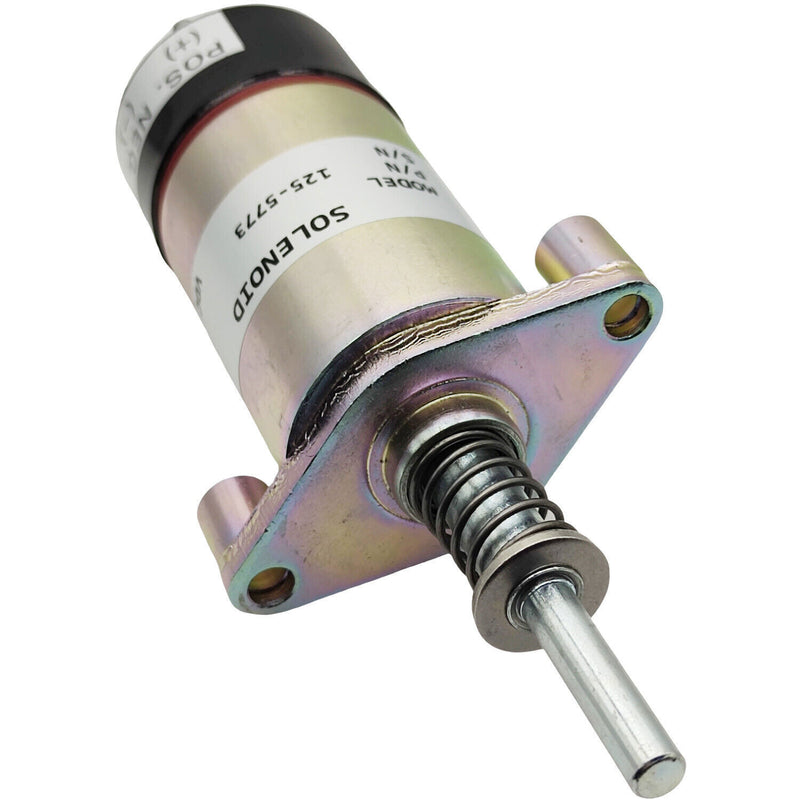 DURAFORCE For CAT 3204 3304 3304B 3306 3306B Engine 12V Fuel Shutoff Solenoid 125-5773