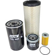 DURAFORCE Air Fuel Oil Hydraulic Filter Set for Kioti Tractor DS4110 DS4110HS