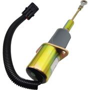 DURAFORCE RE53507 Fuel Shutoff Solenoid 12V for John Deere 4955 4560 4760 4960 644G Loader