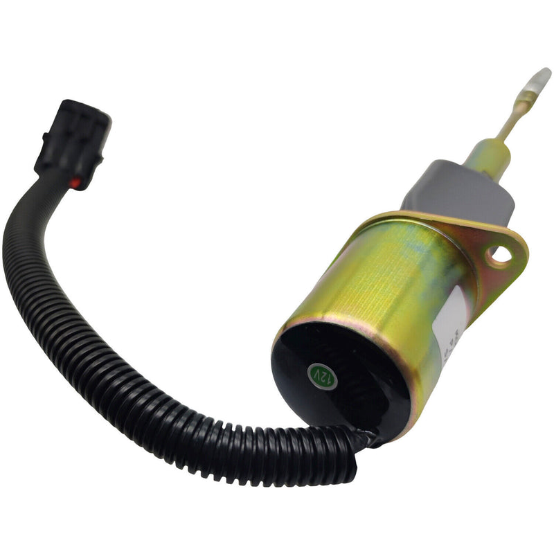 DURAFORCE RE53507 Fuel Shutoff Solenoid 12V for John Deere 4955 4560 4760 4960 644G Loader