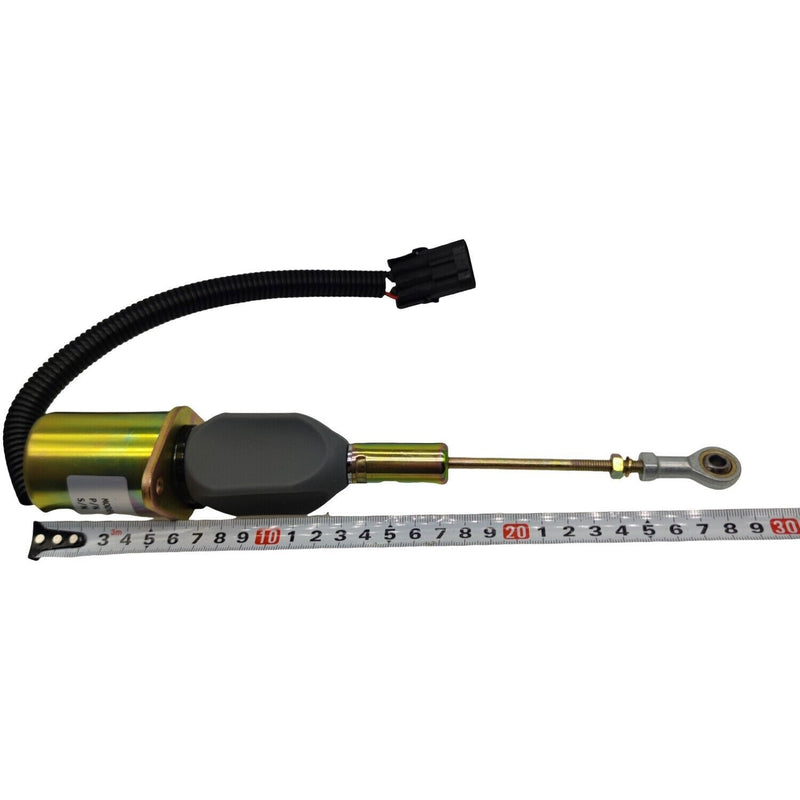 DURAFORCE RE53507 Fuel Shutoff Solenoid 12V for John Deere 4955 4560 4760 4960 644G Loader