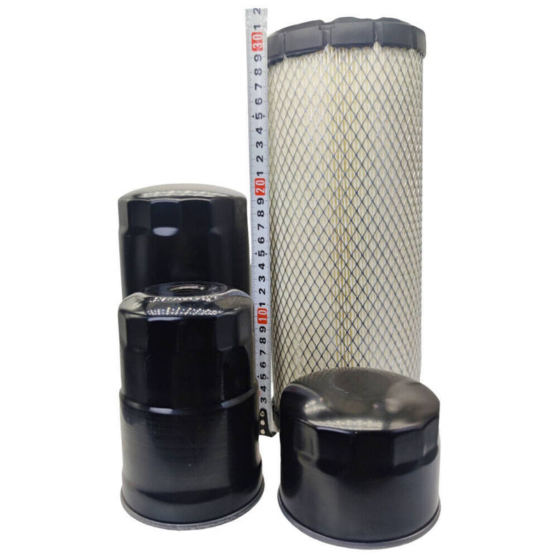 DURAFORCE Air Fuel Hydraulic Oil Filter Set for Kioti Gear Drive Tractor DK45S DK45SC DK55