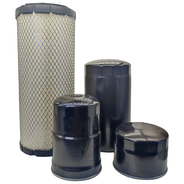 DURAFORCE Air Fuel Hydraulic Oil Filter Set for Kioti Gear Drive Tractor DK45S DK45SC DK55
