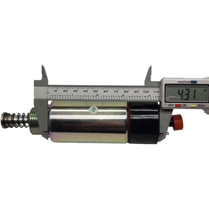 DURAFORCE 24V 8C-3663 155-4652 125-5772 Shut Off Solenoid for Caterpillar 3126 3114 3116