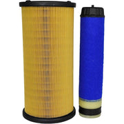 DURAFORCE Air Filter Set 6242573M92 6242781M91 for Massey Ferguson 1643 1648 1652 1655