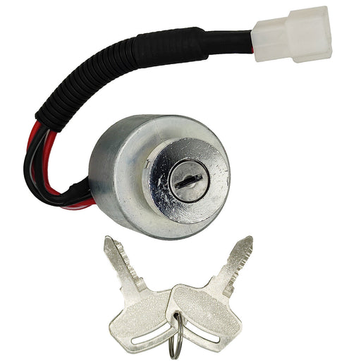 DURAFORCE 66101-55200 Ignition Switch W/ Keys For Kubota ZD18 ZD18F ZD21 ZD21F TG1860G