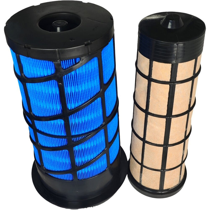 DURAFORCE Air Filter Set for John Deere 326D 326E 328D 328E 329D 329E 332D 332E 333D 333EM