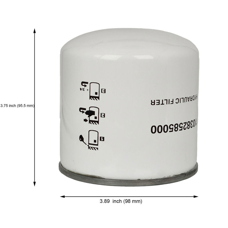 DURAFORCE Hydraulic Oil Filter 10382585000 for Mahindra MAX 26 MAX 28 1815 1816 2516 28XL