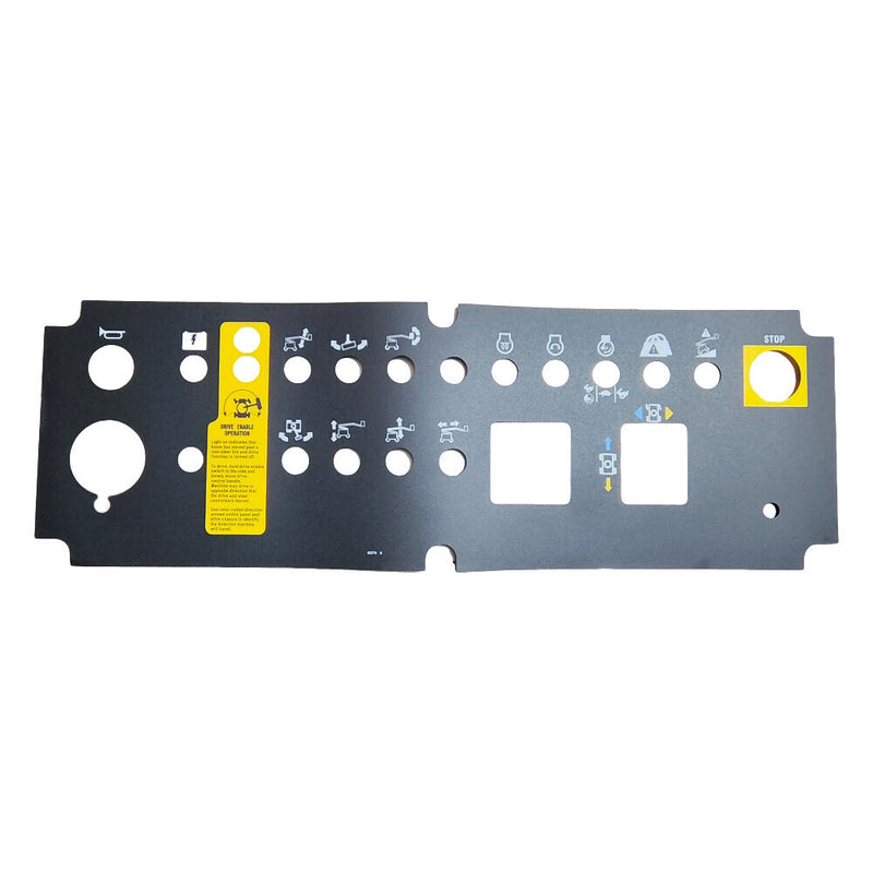 DURAFORCE Platform Control Panel Decal 82279GT for Genie Z-45/25 Z-45/25J DC & Bi-Energy