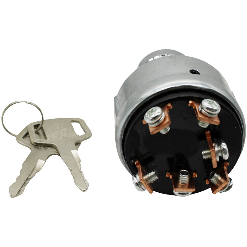 DURAFORCE JK408 JK406B Universal Ignition Starter Switch with 2 Keys
