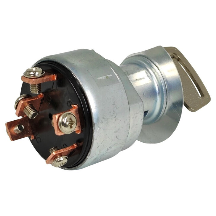 DURAFORCE Ignition Switch Fit for Grasshopper Mower 183827 Kubota Diesel & Gas 1E013-63590