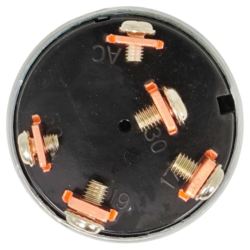DURAFORCE Ignition Switch Fit for Grasshopper Mower 183827 Kubota Diesel & Gas 1E013-63590