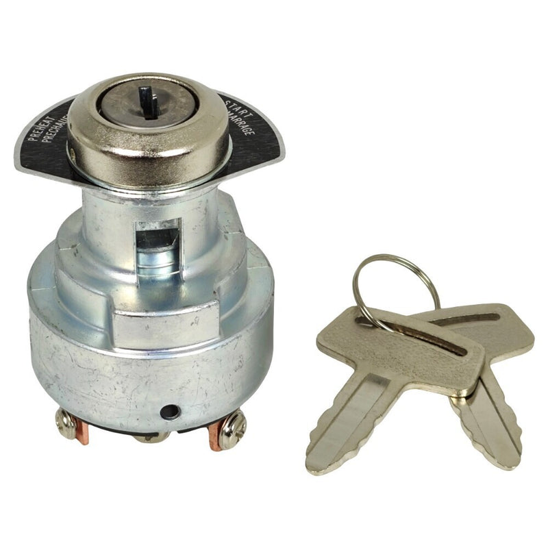 DURAFORCE Ignition Switch Fit for Grasshopper Mower 183827 Kubota Diesel & Gas 1E013-63590