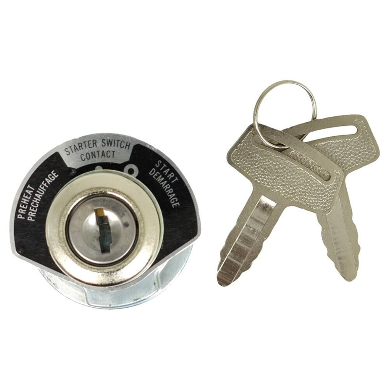 DURAFORCE Ignition Switch Fit for Grasshopper Mower 183827 Kubota Diesel & Gas 1E013-63590