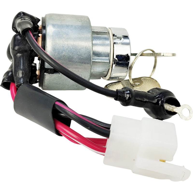 DURAFORCE Ignition Switch w/2 Keys 38180-31800 for Kubota Tractor L1802 L2002 L2202 L1-18