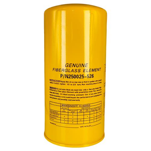 DURAFORCE Air Compressor Oil Filter for Sullair 250025-526 P176325 HF6822 BT610-MPG