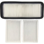 DURAFORCE Cabin Air Filter Kit 6A671-75090 014520-0804 T1855-71600 for Kubota B3000 B3030