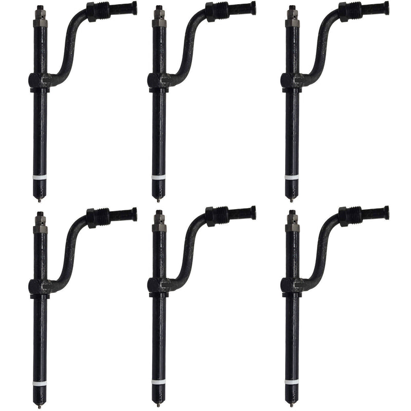 DURAFORCE 6 PCS Fuel Injectors Set AR50781 For John Deere 3020 4000 4020 4040 6600 7700