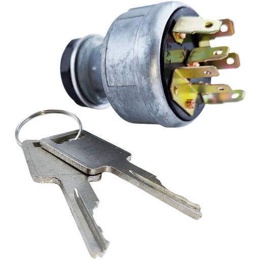 DURAFORCE Ignition Switch w/Key 31-280 4 Position 7 Pin for Bobcat Tractor 31-280-31-280