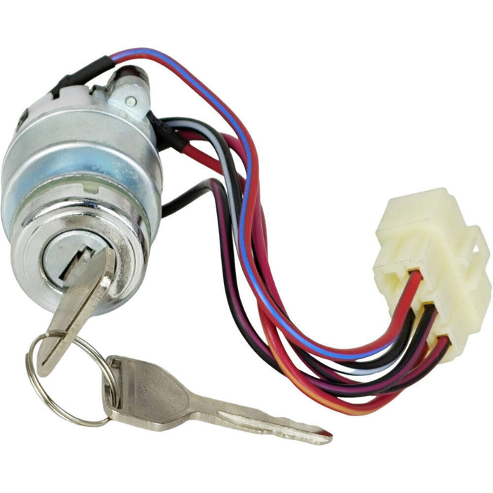 DURAFORCE T4520-75176 Starter Switch Assembly with 2 Key for Kioti CK DK DS RX Tractor