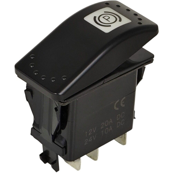 DURAFORCE Parking Brake Rocker Switch for Cat 246B 268B 236B 216 236 216B SERIE 257 232