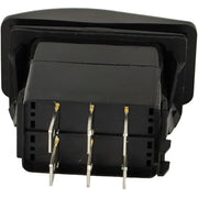 DURAFORCE 6 Pin ON-Off-ON Rocker Switch VLD2S00B-AZC00-000 DPDT 20A 12V DC