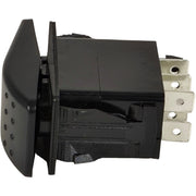 DURAFORCE 6 Pin ON-Off-ON Rocker Switch VLD2S00B-AZC00-000 DPDT 20A 12V DC