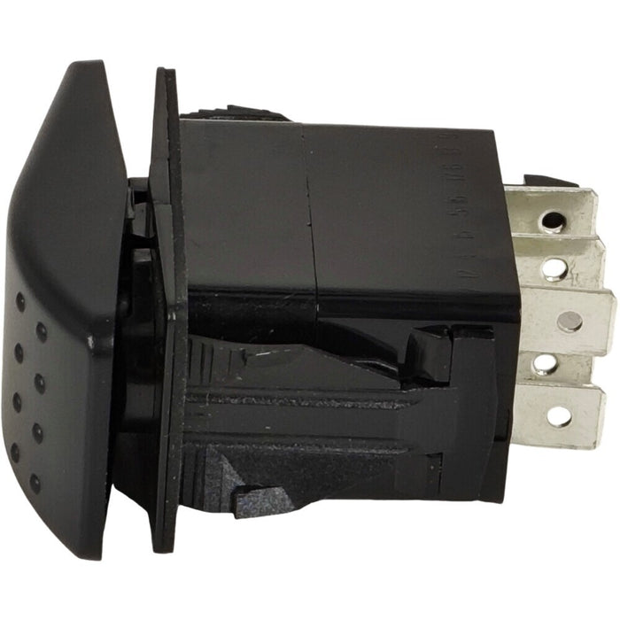 DURAFORCE 6 Pin ON-Off-ON Rocker Switch VLD2S00B-AZC00-000 DPDT 20A 12V DC