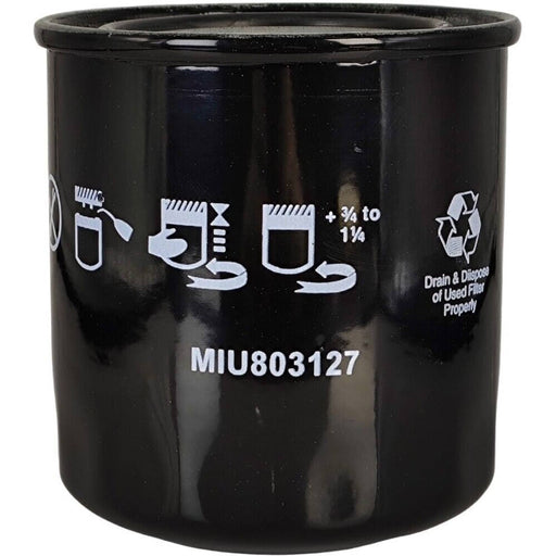 DURAFORCE Fuel Filter MIU803127 for John Deere 3043D 3046R 4044M 4044R 4052M 4052R 4066M