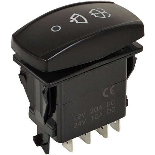 DURAFORCE Wiper Washer Rocker Switch AT306954 for John Deere 210K 210K EP 210L 210L EP