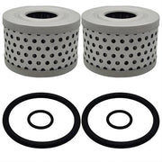 DURAFORCE 2 Pcs Transmission Filter Oil Kit for ZF Hurth 25 45 63 6 80 3312199031 463772