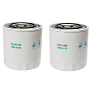 DURAFORCE 2X Fuel Filter 1J800-43170 1J800-43172 for Kubota L M Series KX040-4CA Excavator