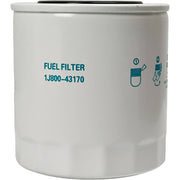 DURAFORCE 2X Fuel Filter 1J800-43170 1J800-43172 for Kubota L M Series KX040-4CA Excavator