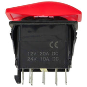 DURAFORCE Brake Rocker Switch for John Deere 319E 320D 320E 323E 324E 326D 326E 328D 328E