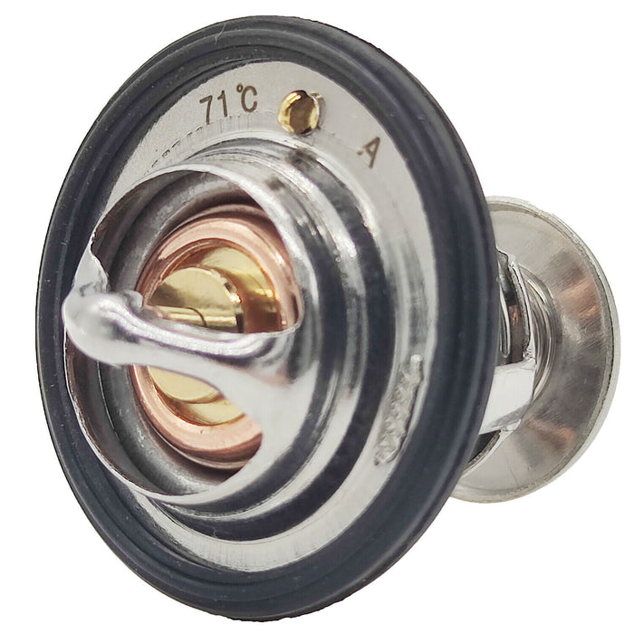 DURAFORCE 71℃ 160°F Thermostat 129155-49801 for Yanmar 4TNV84 4TNV84T 4TNV88 4TNE84 4TNE88