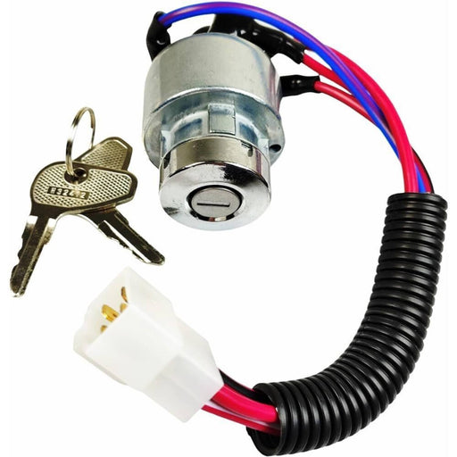 DURAFORCE Ignition Switch TC020-31822 w/ 2 Keys for Kubota L3000 L3200 L3250 L4600