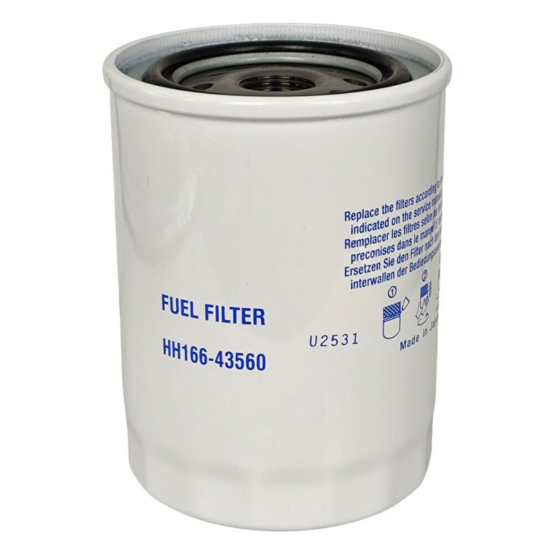 DURAFORCE 2X Fuel Filter 16631-43560 HH166-43560 for Kubota SVL M Series