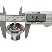 DURAFORCE 82℃ Thermostat 87761967 Fits New Holland Skid Steer L465 L565 LX465 LX485 LX565