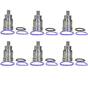 DURAFORCE 6X Fuel Injector Sleeve Cup Set 21515329 21401136 for MACK MP7 MP8 MP10