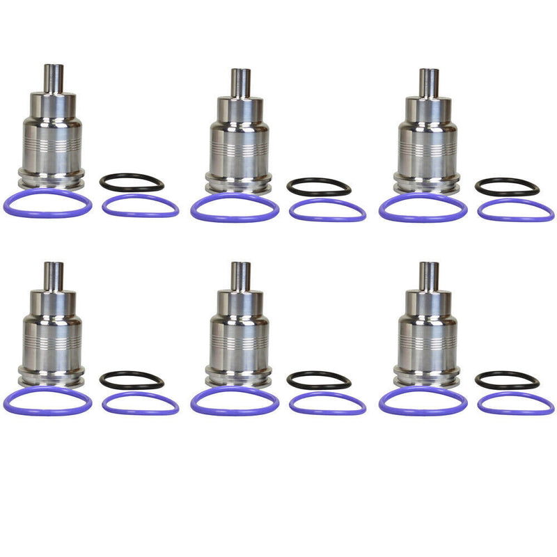 DURAFORCE 6X Fuel Injector Sleeve Cup Set 21515329 21401136 for MACK MP7 MP8 MP10