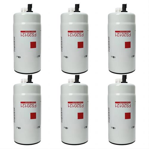 DURAFORCE 6 Pcs Fuel Water Separator Filter Fits for Cummins L9 B6.7 FS20121