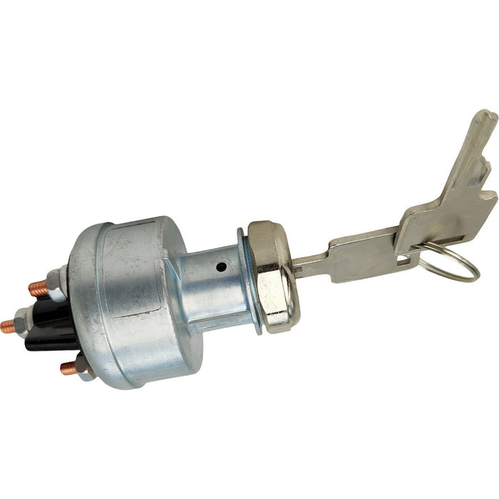 DURAFORCE Ignition Key Switch 31-527 for Diesel Engine Glow Plug Warming 4 Position Pollak