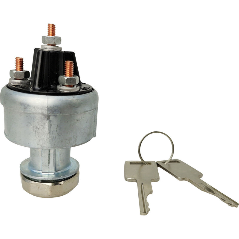 DURAFORCE Ignition Key Switch 31-527 for Diesel Engine Glow Plug Warming 4 Position Pollak