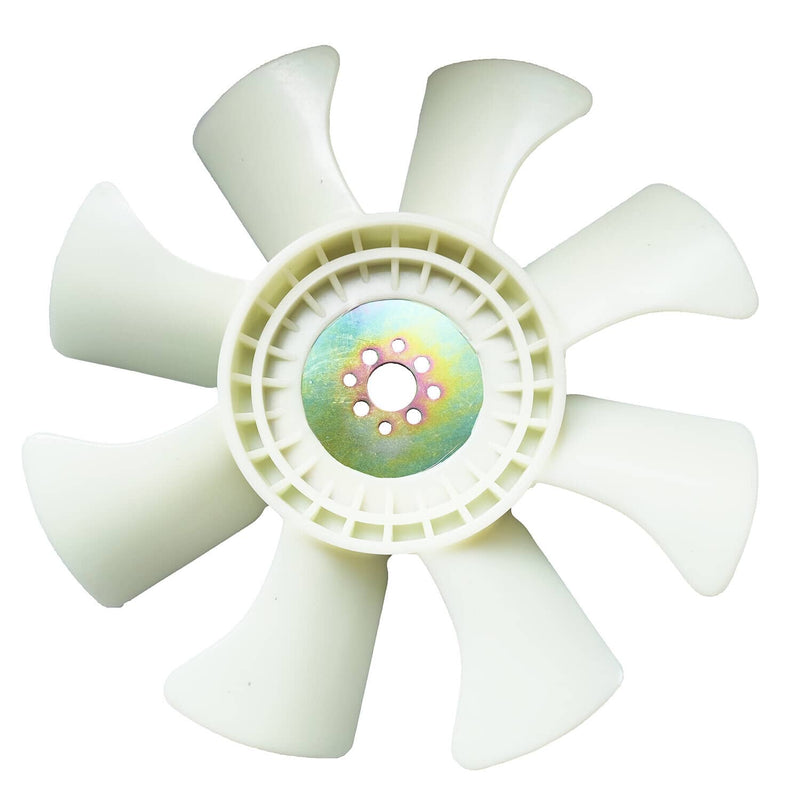 DURAFORCE Radiator Fan 16483-74110 for Kubota Excavator KX121-3ST KX161-3 KX040-4 KX057-4