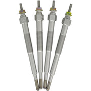 DURAFORCE 4X Glow Plug For Mitsubishi Fuso Canter FE439 FE439 FG325 FG335 4D32 4D34 24V